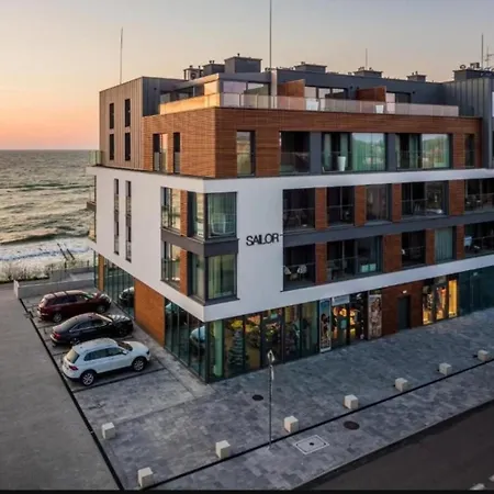 Apartment Sailor Z Widokiem Na Morze - Nadmorski Luksus Ustronie Morskie